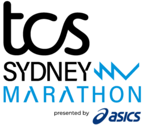 logo TCS Sydney Marathon presented by Asics